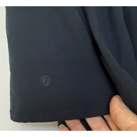 Crz Yoga Pleated Tennis Skirt Skort Size L Golfcore Pickleball Outdoor Navy Prep - Picture 7 of 13